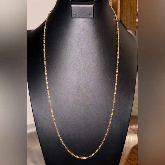 Premier Designs Jewelry - Premier Designs Gold-Tone Twisted Link Necklace